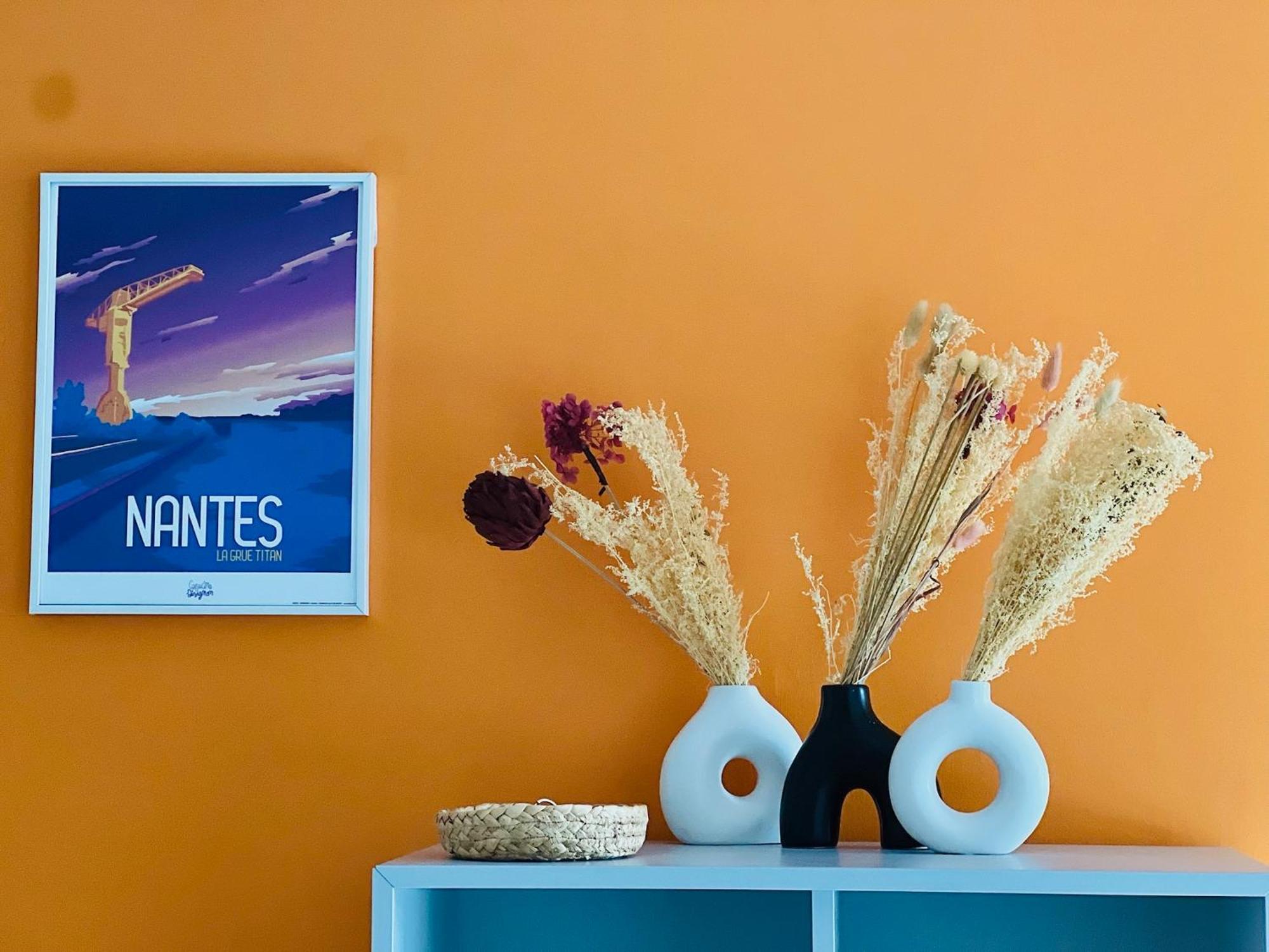 Apartment Toits Nantais - Cosy Avec Vue - Parking